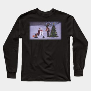 Heavy Weapons Family Holiday Long Sleeve T-Shirt